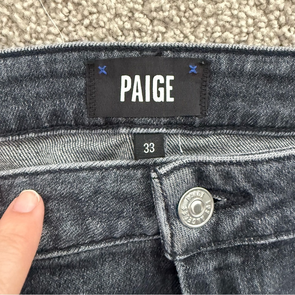 NWT Paige Cindy Gray Jeans - Picture 2 of 5